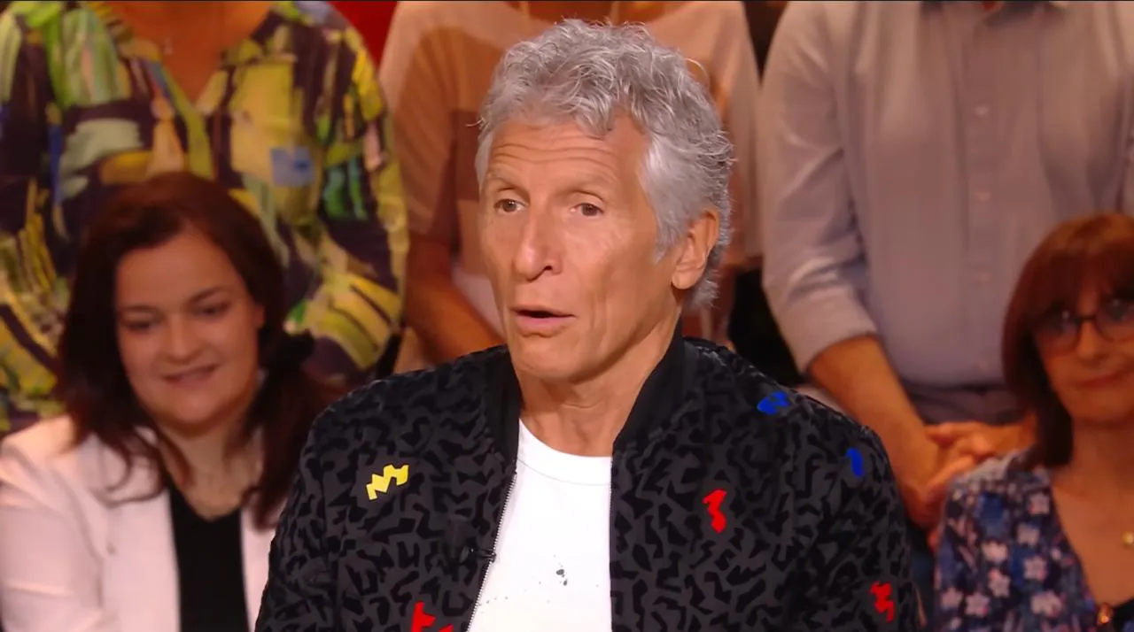 Nagui sur le plateau de Quelle époque !