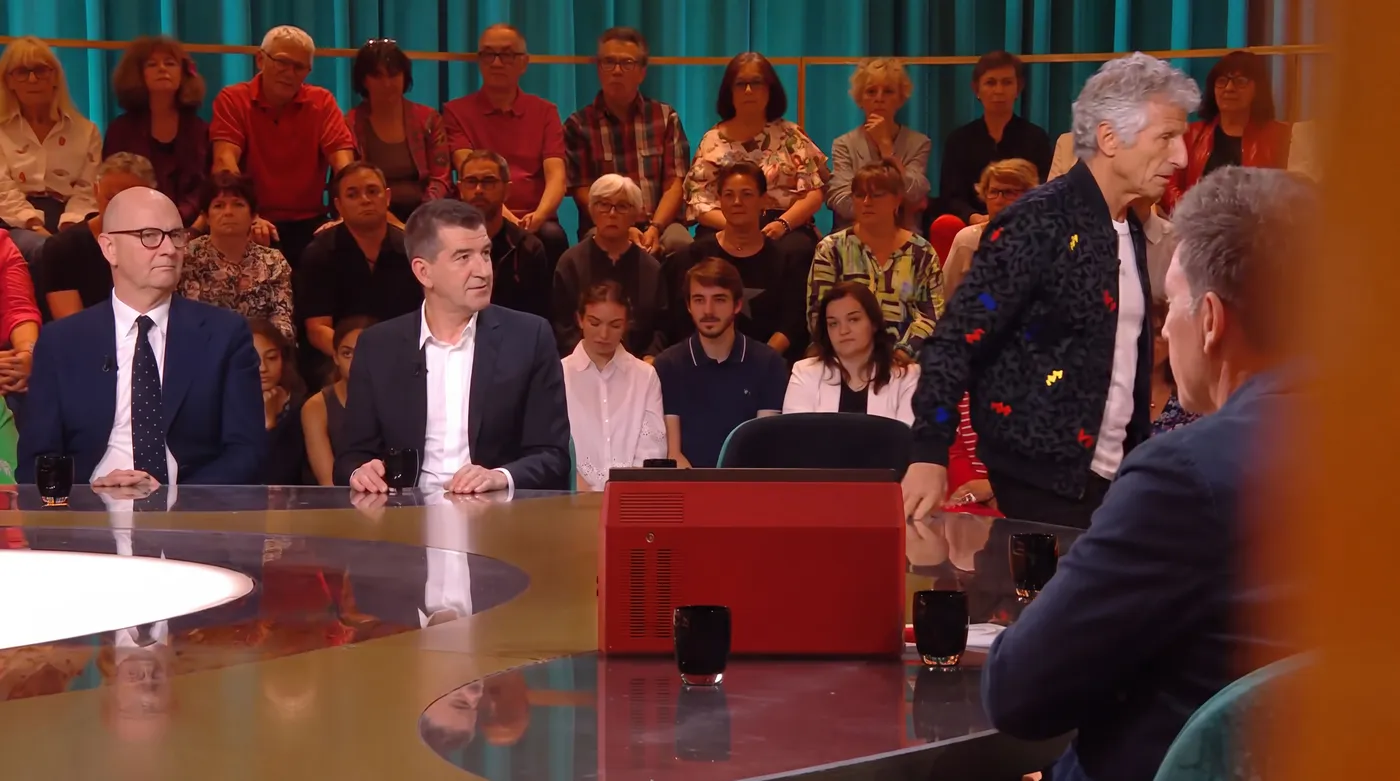 Nagui quitte le plateau de Quelle époque !